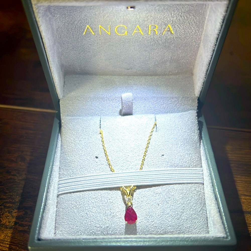 Ruby necklace